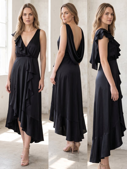 Eleusis Reimagined Silk Dress