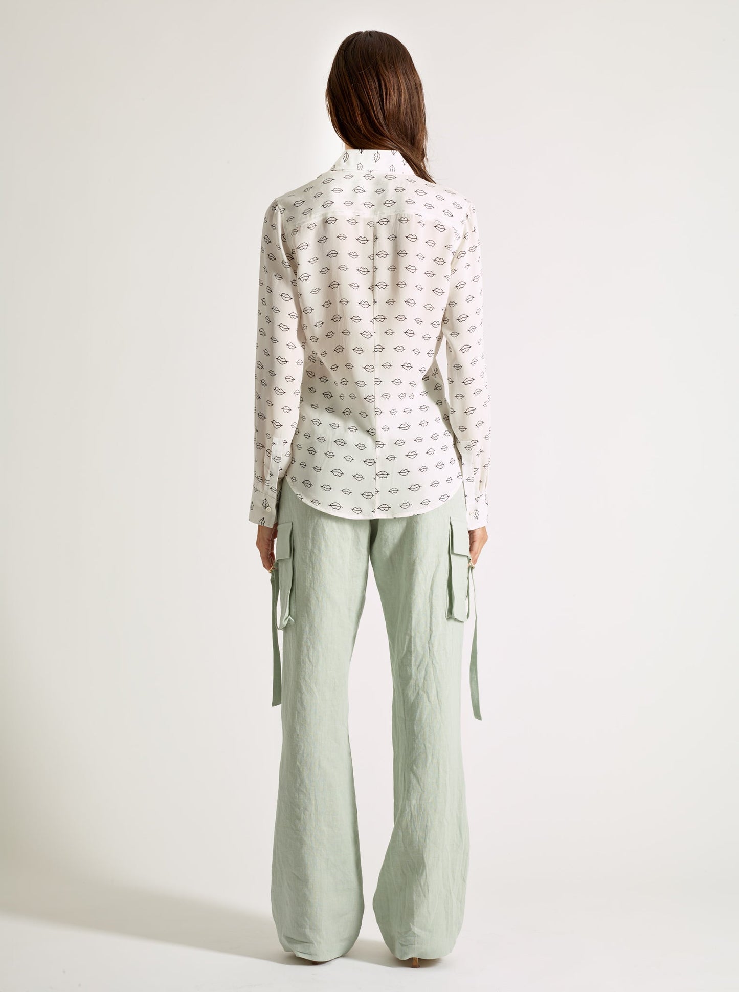 Luxury Cargo Pants in Japanese Linen - Michelle Palmer Designs