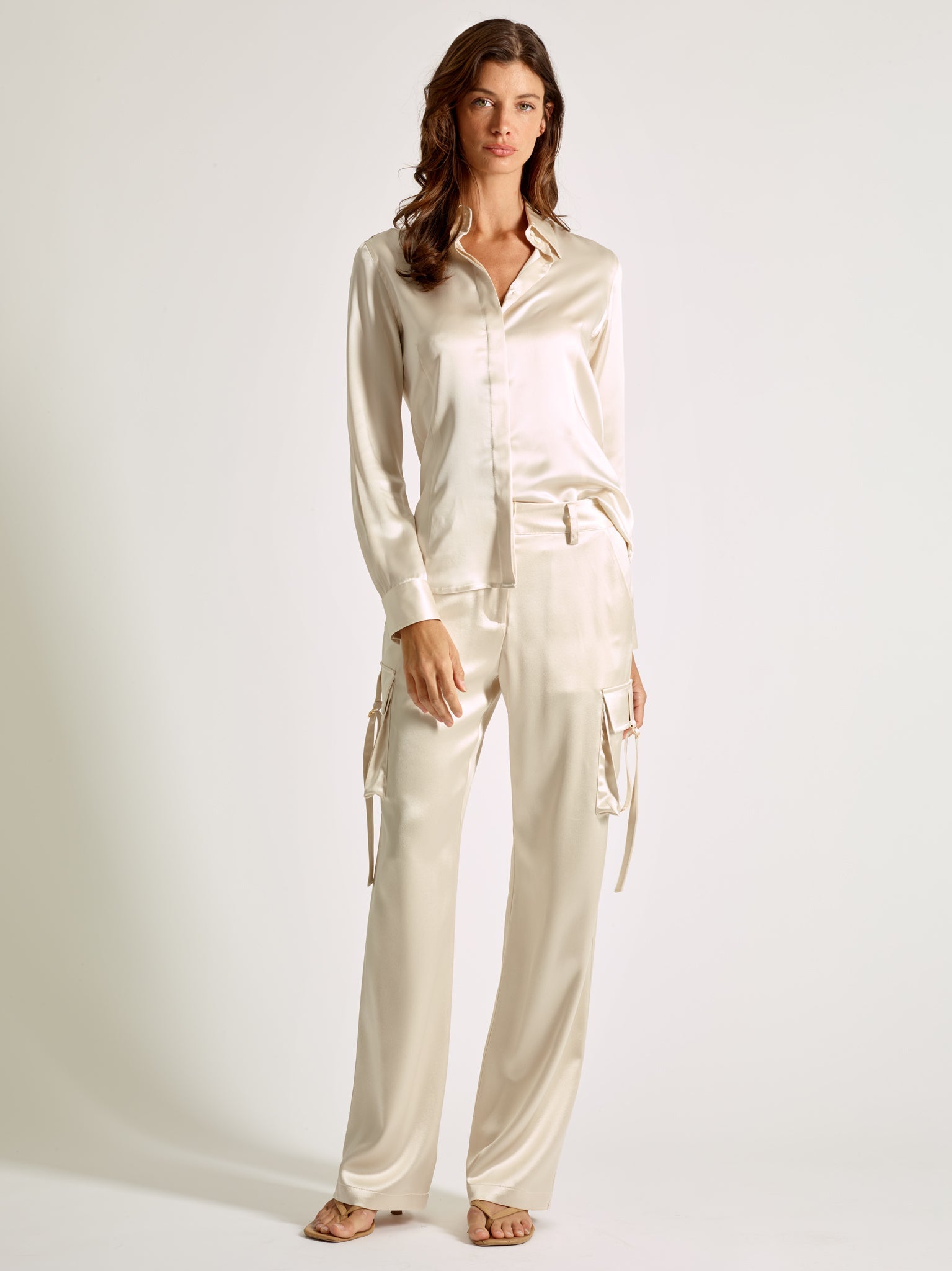 Perfection Silk Charmeuse Blouse - Michelle Palmer Designs