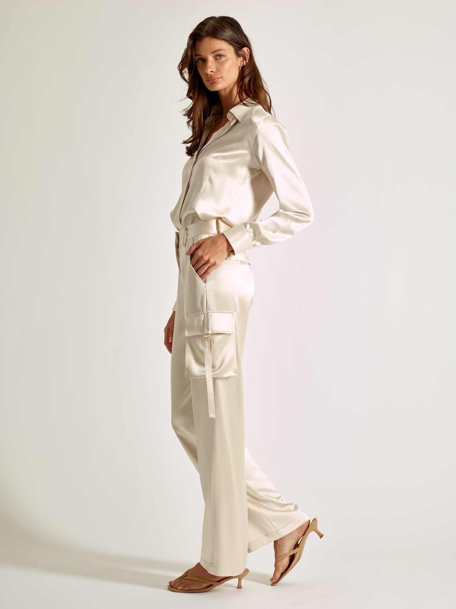 Perfection Silk Charmeuse Blouse - Michelle Palmer Designs
