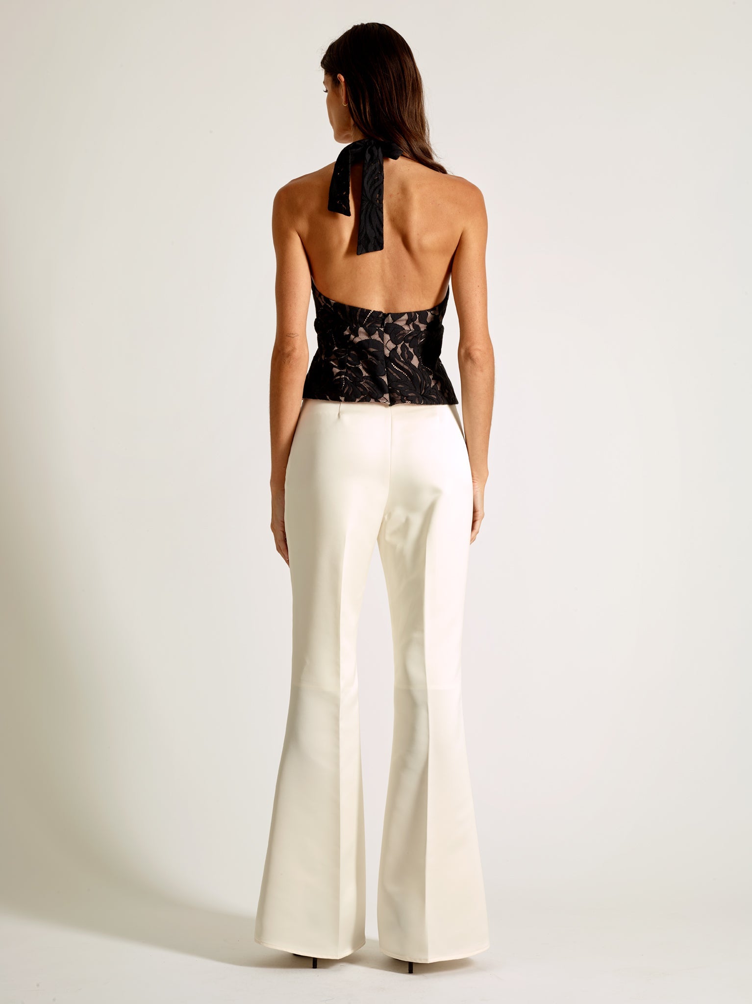 Poppyseed Lace Halter Top - Michelle Palmer Designs