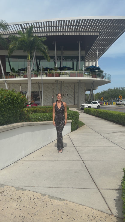Poppyseed Lace Jumpsuit - Custom Lace One Piece with Nude Lining